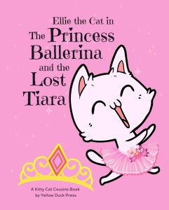 Ellie the Cat in The Princess Ballerina and the Lost Tiara