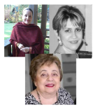 Collage of three women