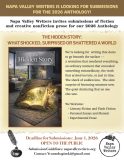 Napa Valley Writers Is Looking For Submissions For The 2026 Anthology