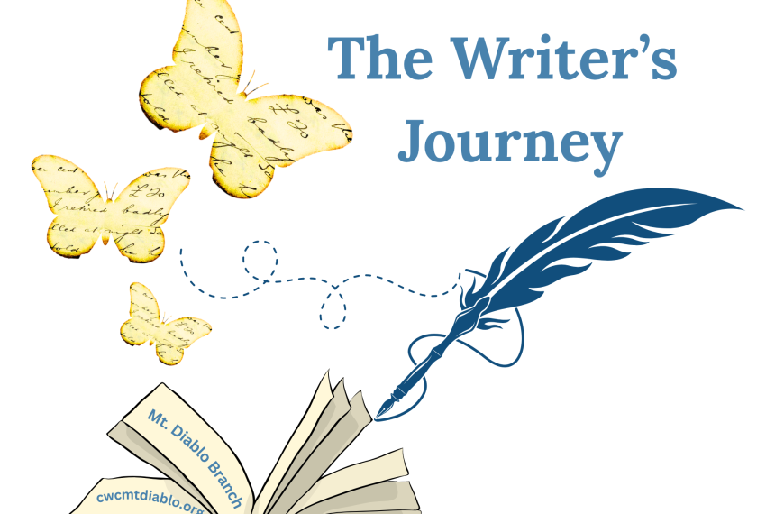The Writer’s Journey: Moving Beyond the Draft, a Mt. Diablo Workshop with Gala Russ. October 10, 2026.