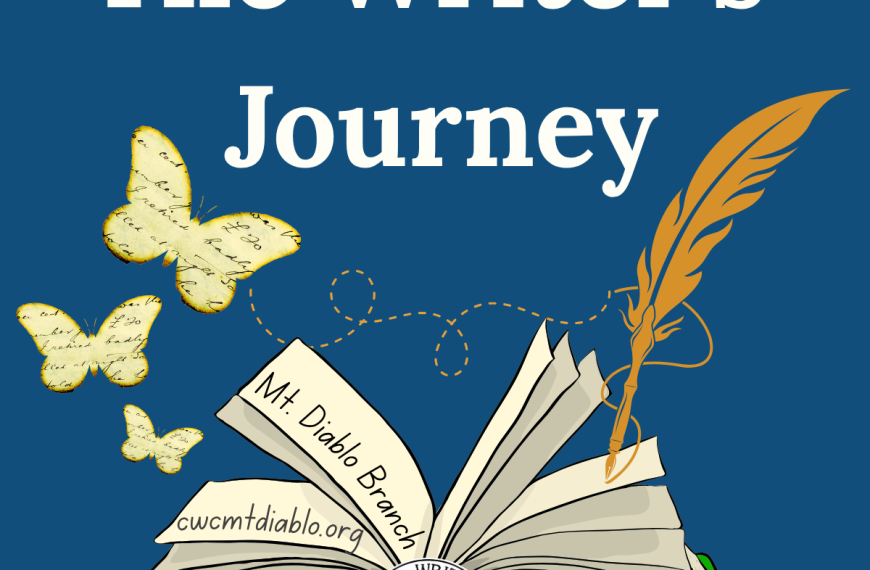 The Writer’s Journey: Moving Beyond the Draft, a Mt. Diablo Workshop with Gala Russ. October 10, 2026.