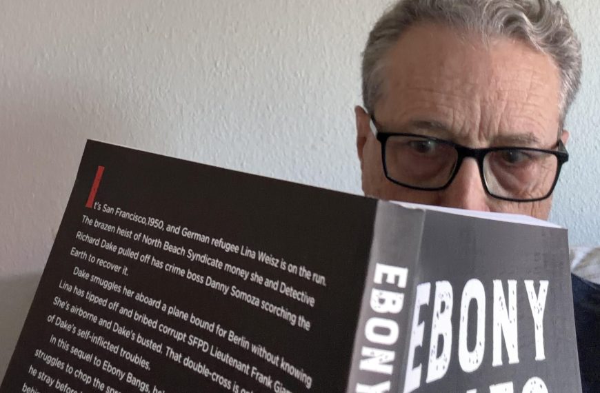 John Tullis publishes his second novel, “Ebony Skies”